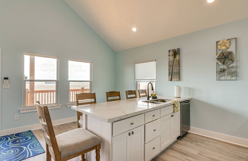 Galveston Casa | Port Bolivar Beach House w/ Oceanfront Views!