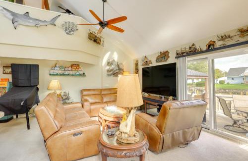 Port Clinton Casa | Port Clinton Home with Private Dock and Gazebo!