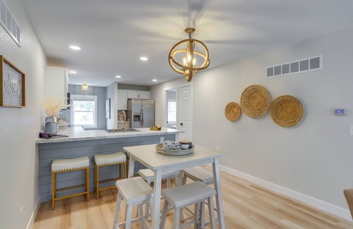 Port Clinton Cabaña | Port Clinton Vacation Rental w/ Boat Dock & Grill!