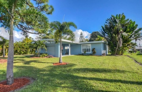 River Park Casa | Port ST Lucie River casa frente con muelle privado