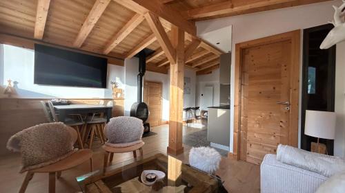 Montriond Apartamento | Portes du Soleil T3 "comme un chalet" direct access Morzine Avoriaz