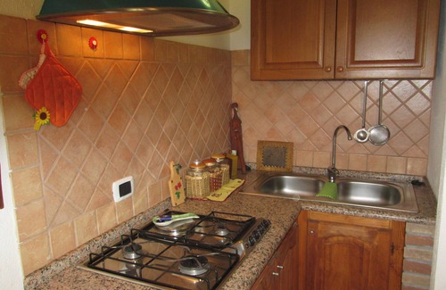 Torre dei Corsari Apartamento | Portion of villa with garden 400 from the sea