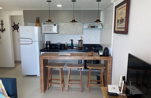 Conceicao de Jacarei Apartamento | A ESTRENAR de 2 habitaciones con Wi-Fi en condominio apartamento en Puerto Real Suites