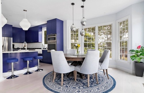 East Quogue Casa | Post-Modern Residence on 1.6 Acres, Spacious Living Areas Including a...