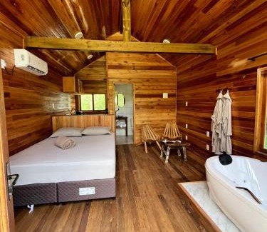 Sao Bonifacio Cabina | Pousada e fazenda mato verde