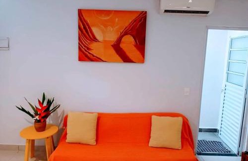 Pereque Apartamento | Pousada Ideal Guarujá - Estúdios Mobiliados, Ar-Condicionado e Cozinha
