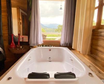 Urubici Chalet De Esquí | Pousada Recanto do Lobo Chalés em Urubici