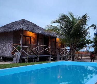 Ponta do Anel Cabina | Pousada Vila Cajuína Macapá - Luís Correia - Piauí