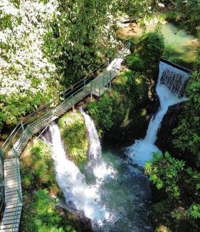 Colonia del Toro Cabina | Pozas y Cataratas La Presa