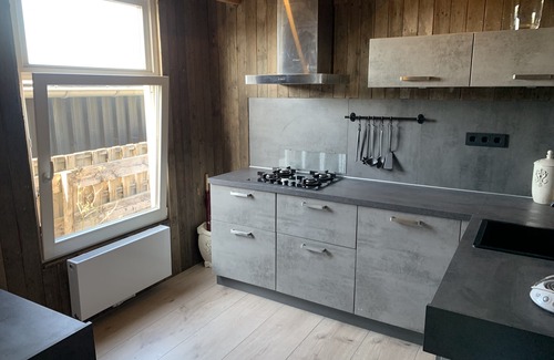 Municipality of Bergen Cabaña | Prachtige Lodge met echte open haard in de woonkamer