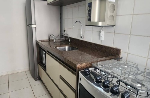 Canjica Apartamento | Practical and cozy apartment in Cuiabá. All air-conditioned and well located.