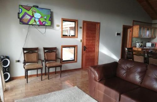 Villarrica Apartamento | Preciosa Casa en Parcela con chimenea 3d 2b