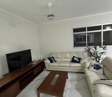 Boqueirao Apartamento | PREDIO FRENTE PRA PRAIA, COM VISTA LATERAL MAR, Apto 202