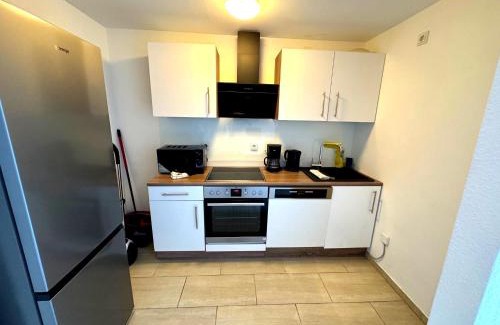 Hamm Apartamento | Premium 2 Zimmer 4 Bett Apartment, SmartTV , Terrasse