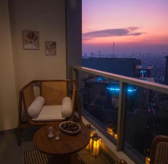 Jakarta Apartamento | Premium 3BR, 57th Floor, Italian Design