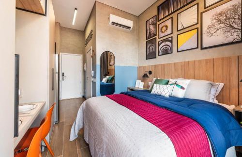 Santo Amaro Apartamento | Premium Brooklin Fast WiFi 1GB Novissímo Metro Consulado