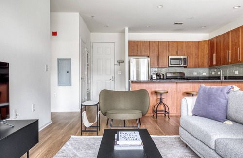 Hoboken Apartamento | Premium Hoboken 2BR w/ Gym, Pool & Lounge, near waterfront, by Blueground