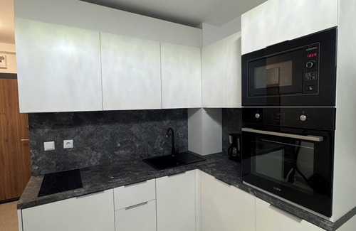 Intsaraki Apartamento | Premium holiday apartment SWETI WLAS Polarstar150m beach pool sea view 2-6 pers.