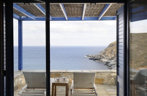 Andros Villa | Villa presidencial con vistas al mar en Andros