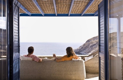 Andros Villa | Villa presidencial con vistas al mar en Andros