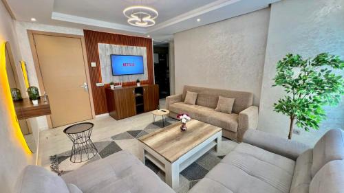 Hay Riad Apartamento | Prestigia Hay Riad, Appartement Moderne au Style Chic