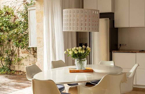 Saint-Martin-de-Gurson Casa | Casa de piedra Boutique de lujo de alta calidad con spa y piscina climatizada