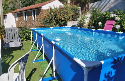 Arganil Cabaña | Bonita casa de vacaciones con fantásticas vistas para 6 personas, Arganil 7kms