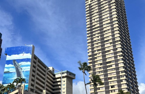 Diamond Head - Kapahulu - St. Louis Apartamento | Estudio Waikiki acogedor y limpio con vista al mar