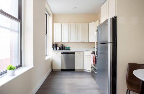 Downtown Boston Apartamento | Prime Boston Fidi L Shaped Studio