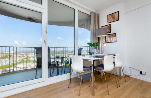 Antonsviertel Apartamento | Primero Top-Suite I 22 Stock I Messe Zentrum Kongress