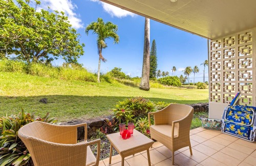 Poipu Apartamento | Príncipe Kuhio 133. Sweet Studio cruzando la calle desde el océano