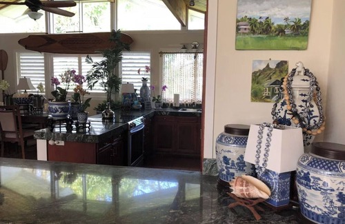 Wainiha Casa | Private and Quiet Luxury Beach House 5 minute walk to beach TVNV#5151