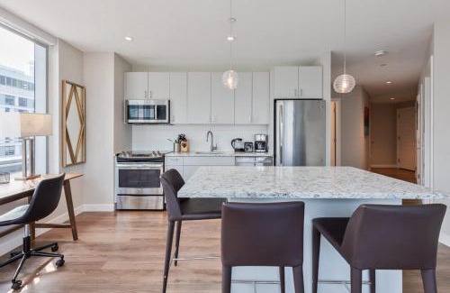 Seaport District Apartamento | Private Apt Seaport with Gym