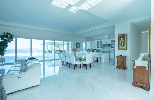 Key Largo Casa | Private Beach Bayside 6 Bedroom Resort Home with Pool, Dock, & Garage