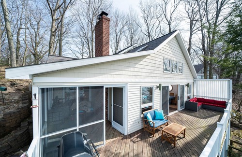 Coloma Casa | Private Beach House w/ 177' Sandy Beach, Luxury Kitchen & Endless Views!