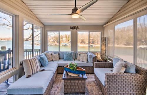Lake Ozark Casa | Private Boat Dock Bright Lake Ozark Home!