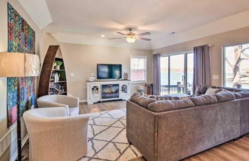 Lake Ozark Casa | Private Boat Dock Bright Lake Ozark Home!