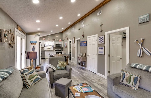 McColley Casa | Private Boat Dock: Sunrise Beach Home w/ Fire Pit
