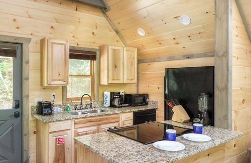 Pittman Center Cabina | Private Cabin w/ Modern Amenities, Cozy Couple Getaway