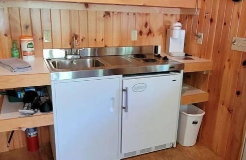 Wolfeboro Cabina | Private Cabin with access to Rust Pond Ferris