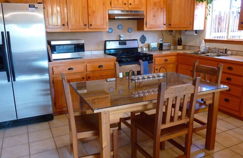 Taos Casa | Patio privado en la ciudad con vistas a la montaña