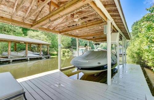 Henrico Casa | Private Dock and Fire Pit Serene Lake Gaston Escape
