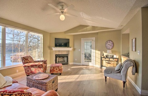 Lake Ozark Casa | Private Dock and Lake Ozark Views Waterfront Haven