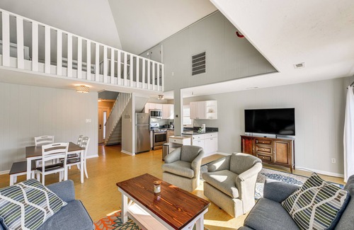 Ocean Pines Casa | Private Dock, Hot Tub: Waterfront Ocean Pines Home