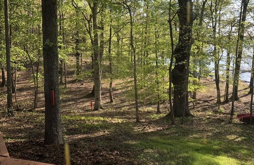 Almo Casa | Private dock on Kentucky Lake, views of the water from every room in house