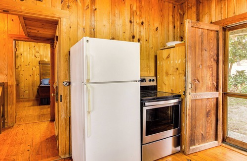 Greenwood Cabaña | Private Dock + Porch: Serene Lake Greenwood Escape