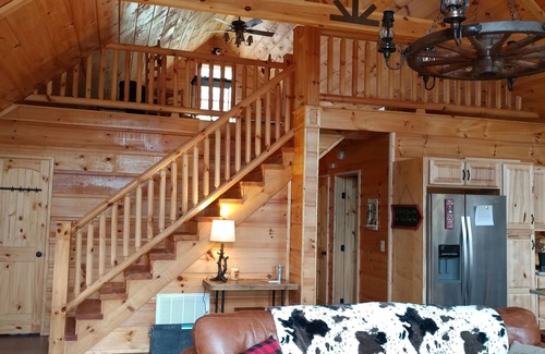 Lake Lure Cabina | * Vistas al lago, se admiten perros, acogedor, 2 lagos, río, comunidad cerrada, canoa, wi gratis