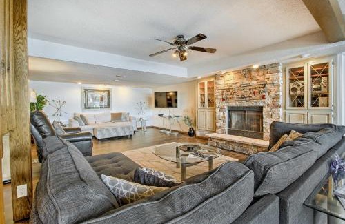 Sunrise Beach Casa | Private Fire Pit and Dock Lakefront Missouri Home