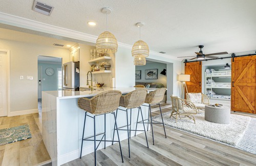 Palmetto Casa | Private Fishing Dock: Waterfront Palmetto Home!