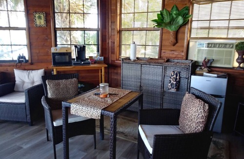 Homosassa Cabina | Private Gazebo on an Island with boat transportation to/from and meals provided.